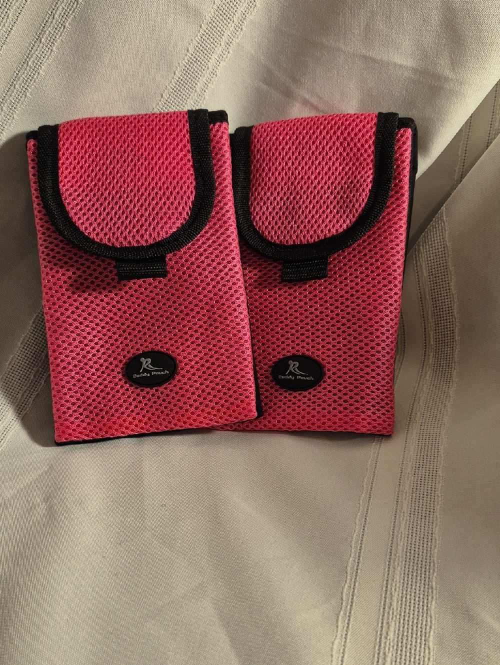 NWOT Running Buddy Pouch Pink Mesh Magnetic Belt Free